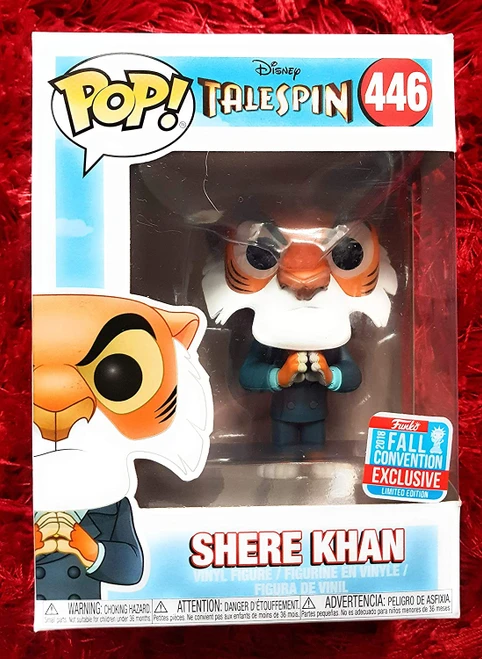 Funko Pop! Disney Tale Spin Shere Khan Plotting with Hands Together #446