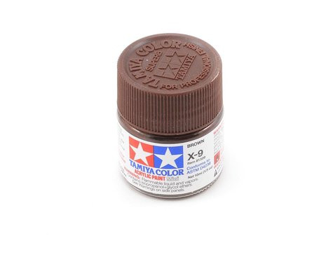 Tamiya X-9 Brown Acrylic Paint (10ml) TAM81509