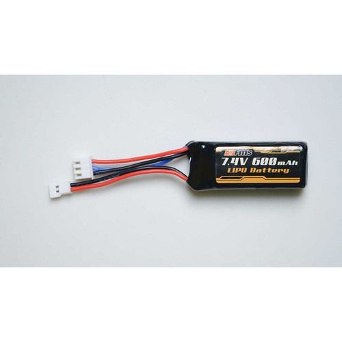 Battery 7.4v 600mAh LiPo: Atlas  FMMROC2024 