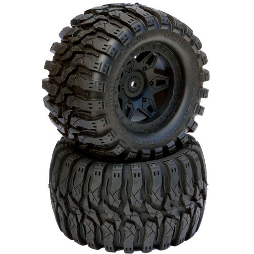 Powerhobby Defender 2.8 Belted All Terrain Tires 14MM 1/2" Offset 1/10 Arrma Truck   PHT2145-14