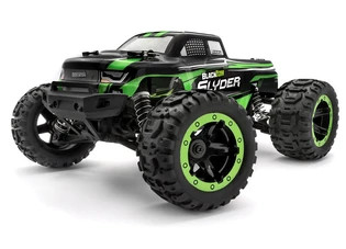 BlackZon - Slyder 1/16th RTR 4WD Electric Monster Truck - Green  BlackZon - Slyder 1/16th RTR 4WD Electric Monster Truck - Green
