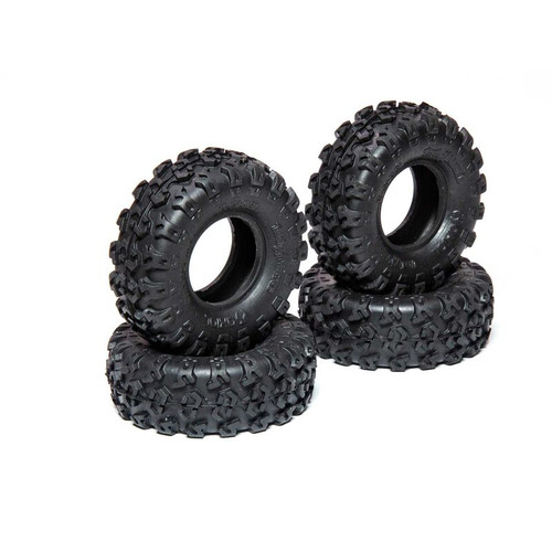 1.0 Rock Lizards Tires (4pcs): SCX24  AXI40003 