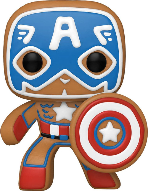 Funko Pop! Marvel: Gingerbread Captain America 