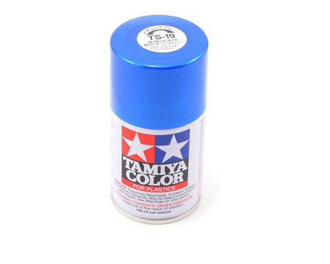 Tamiya TS-19 Metallic Blue Spray Lacquer 3 oz 85019