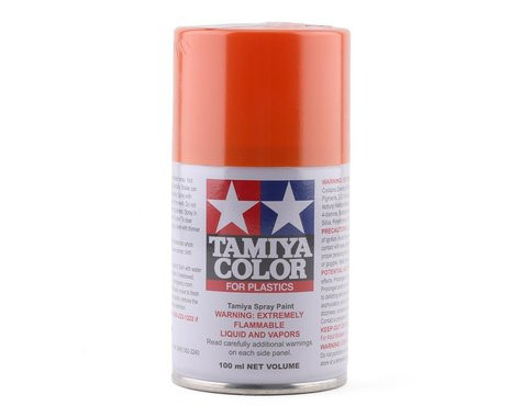 Tamiya TS-98 Pure Orange Lacquer Spray Paint (100ml) 