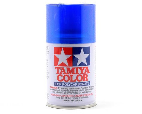Tamiya PS-38 Translucent Blue Lexan Spray Paint (100ml) 