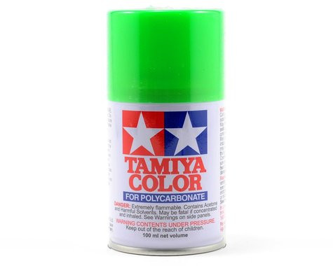 Tamiya PS-28 Fluorescent Green Lexan Spray Paint (100ml) 