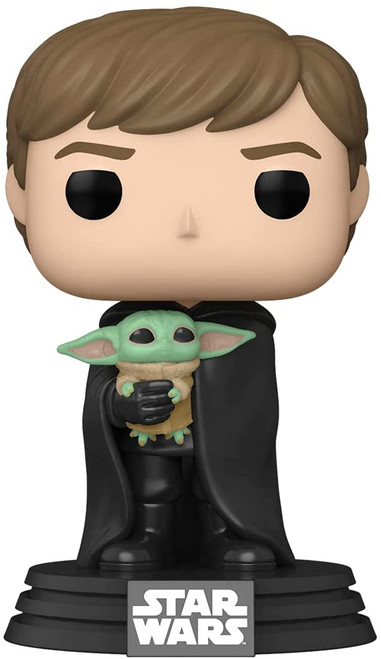Funko Pop! Star Wars: Mandalorian- Luke with Child 