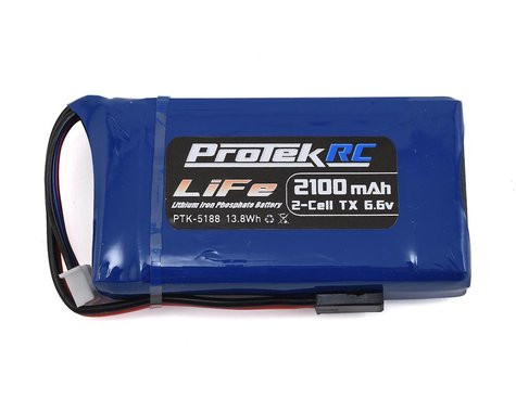 ProTek RC LiFe Futaba Transmitter Battery Pack (6.6V/2100mAh) ptk5188