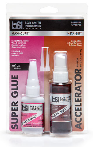 Maxi-Cure™ / Insta-Set™ Combo Pack BSI-157H Available Sizes: Maxi-Cure™ – 1 oz (28.4 g), Insta-Set™ 2 Fl. oz. (59.2 ml)