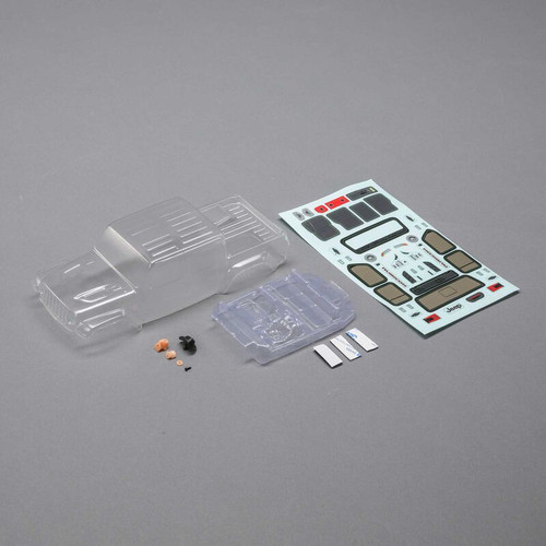 Body Set, Clear: SCX24 Jeep JT Gladiator  AXI200005 