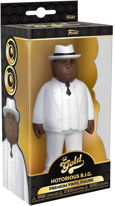 POP Funko Pop! Vinyl Gold: Biggie Smalls - White Suit 5" 
