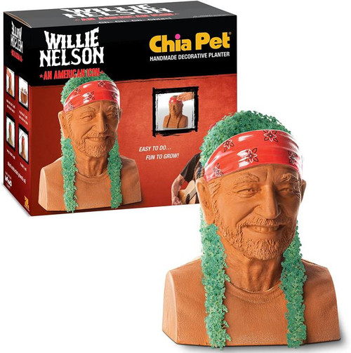 Willie Nelson Chia Pet