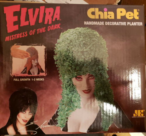 Elvira Mistress of Darkness Chia Pet