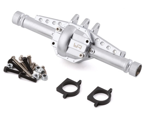 YEA-AXSC-011SV Yeah Racing SCX10 II Front/Rear Aluminum Axle Housing (Silver) 