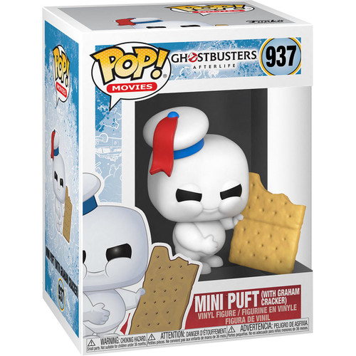 Pop! Funko Ghostbusters 3: After Life Mini Puft with Graham Cracker