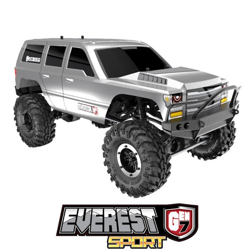 Redcat Everest Gen7 Sport RC Crawler - 1:10 (SILVER)  Brushed Rock Crawler 