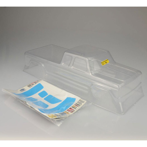 JCO0329 1/10 '79 F250 SuperCab Monster Truck Clear Body, 12.75 WB