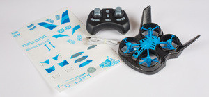  FHT1001 Flight Lab Toys - HoverCross Drone/Hovercraft, RTF, Blue