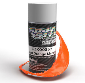 Spaz Stix - Light Orange Metallic Aerosol Paint, 3.5oz Can 00359