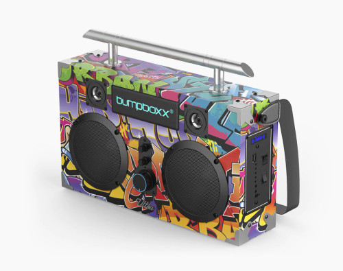 Bumpboxx Ultra Bluetooth Boombox / Grafitti