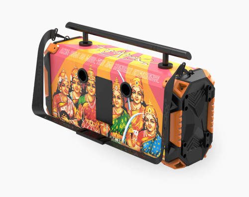 Bumpboxx Flare8 Bluetooth Boombox / Jimi Hendrix W/MIc