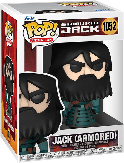 Funko POP! Samurai Jack Armored Jack 4.25-in Vinyl Figure