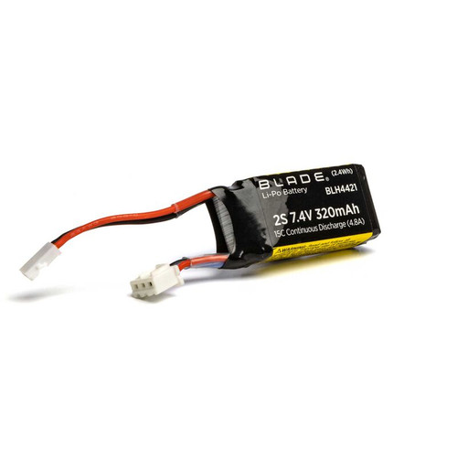  BLH4421 7.4V 320mAh 2S LiPo Battery: 150 FX 