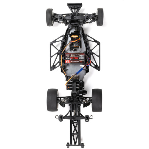  LOS01023T1 1/16 1970 Chevelle 2WD Mini No Prep Drag Car RTR, Blue