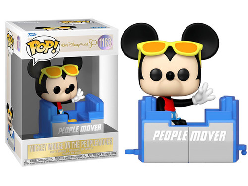  Funko Pop! Disney: Walt Disney World 50th - Mickey Mouse on The People Mover 