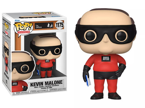  Funko POP! TV: The Office Kevin as Dunder Mifflin Superhero 3.75-in Vinyl Figure