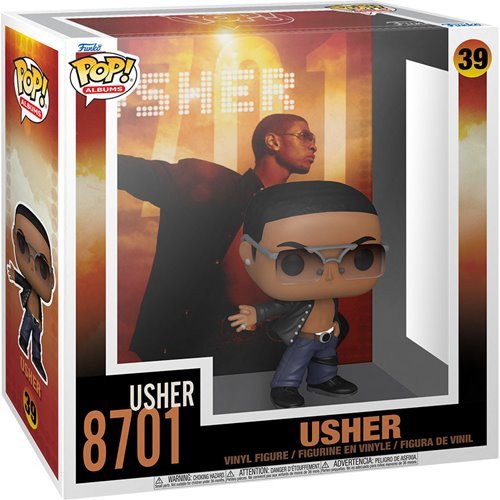 Pop!  Usher 8701 Pop! Album Figure with Case