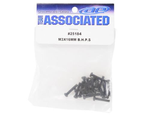 Team Associated M3x16mm Button Head Phillips Screws asc25184