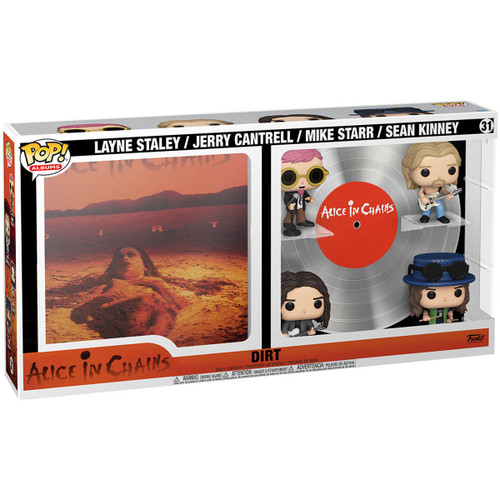 Pop! Alice in Chains Dirt Deluxe Pop! Album Figure with Case