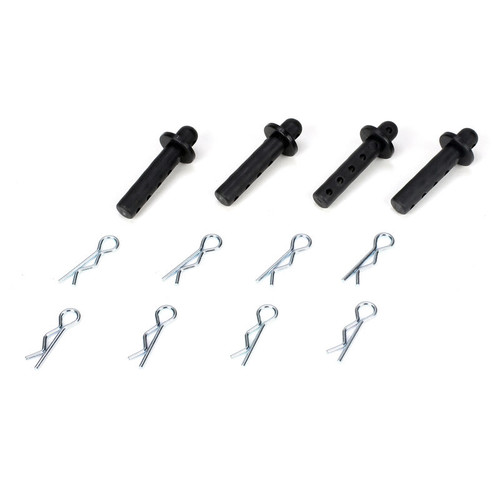 losb2452 Front/Rear Body Mount Set: HRL