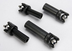 tra5151 Half shafts, center (front and rear) (external-splined (2)/ internal-splined (2))/ metal u-joints (4)