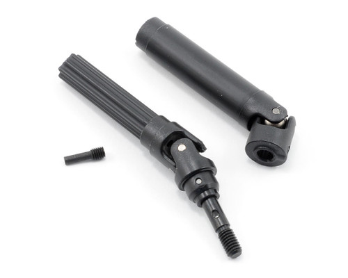 Traxxas 7151 Driveshaft assembly (1) left or right (fully assembled, ready to install)/ 3x10mm screw pin (1)