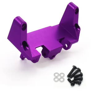TREAL UTB18 Capra Front Servo Mount CNC Machined Aluminum 7075 Upgrades X003K2D2JR PURPLE