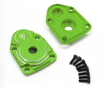 TREAL UTB18 Capra Aluminum 7075 Outer Portal Covers Set (2) CNC Machined Upgrades X003K2AAR9 GREEN