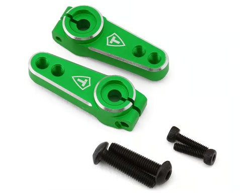 TREAL UTB18 Capra Servo Horn Set 23T (2pcs) Aluminum 7075 CNC Machined Servo Arm Upgrades X003PLFPF7 GREEN