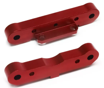 TREAL Rear Lower Suspension Arm Mount for Arrma 6S Kraton 1/8 x0037vzbpt red