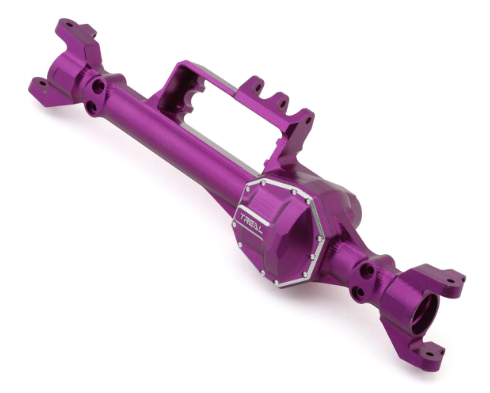 Treal Aluminum 7075 Front Axle Housing CNC Machined for Axial RBX10 Ryft X0033JSHWJ PURPLE