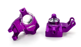 TREAL UTB18 Capra Aluminum 7075 Front Steering Knuckles Inner Portal Covers Set (2P) Upgrades X003KL5Q0B PURPLE