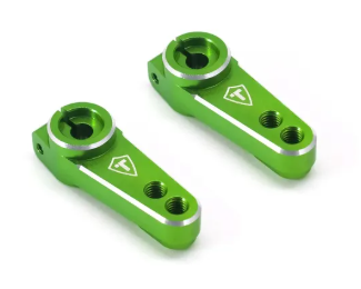 TREAL UTB18 Capra Servo Horn Set 25T (2pcs) Aluminum 7075 CNC Machined Servo Arm Upgrades X003PLQ7F9 GREEN