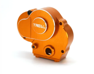 TREAL UTB18 Capra Transmission Housing Set, Aluminum 7075 CNC Machined Trans Case Upgrades X003LB2JRN ORANGE