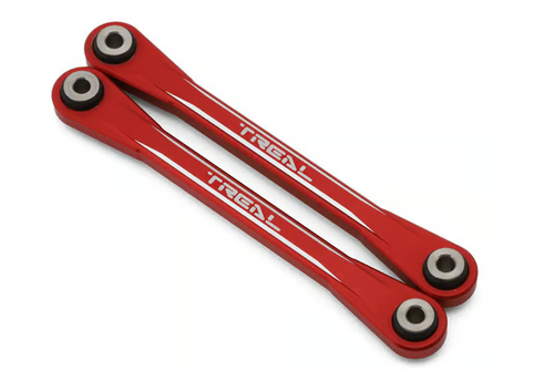 TREAL Aluminum 7075 Front Upper Links Set for 1/10 Losi Hammer Rey U4 X003C4RRDP RED