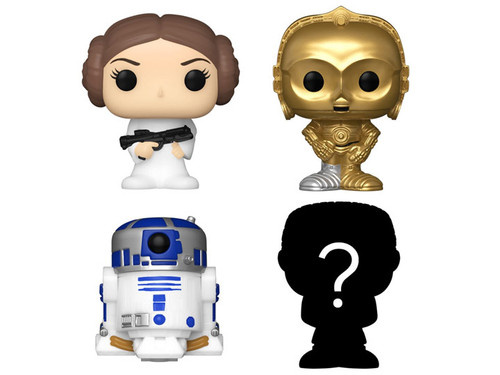 Funko Bitty Star Wars Princess Leia Bitty Pop! Mini-Figure 4-Pack