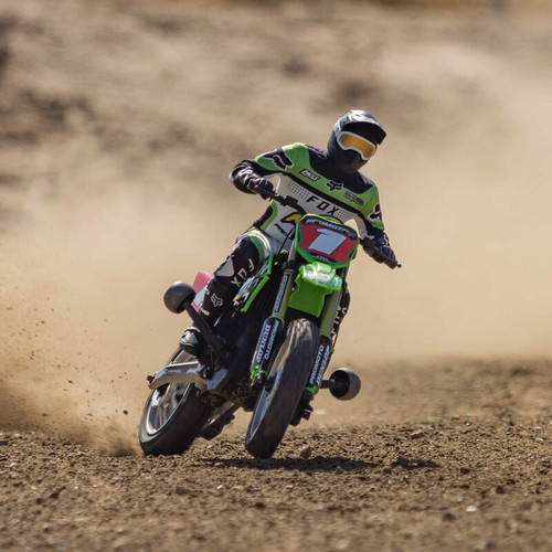 LOS06002 1/4 Promoto-MX Motorcycle RTR with Battery and Charger, Pro Circuit