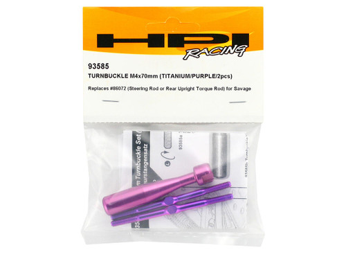  HPI Turnbuckle, M4x70mm (Savage/Savage X) HPI93585