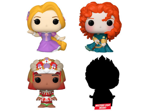Bitty Pop! Disney Princess 4-Pack Series 4 "Rapunzel"